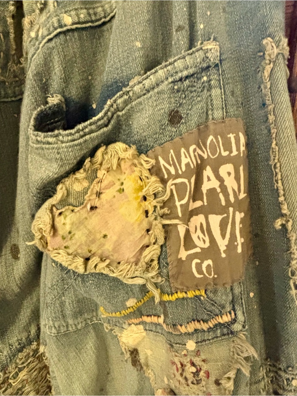 Magnolia Pearl I Heart You Miner Shorts - Picture 5 of 9